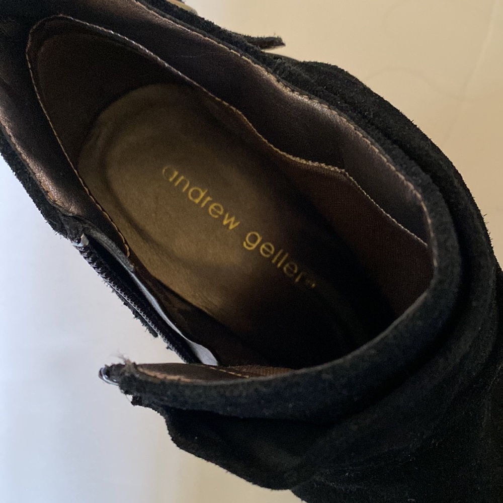 Andrew Geller Black Booties - Picture 5 of 7